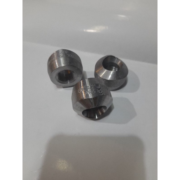 Jual Threadolet 1" CS Class 3000 NPT Shopee Indonesia