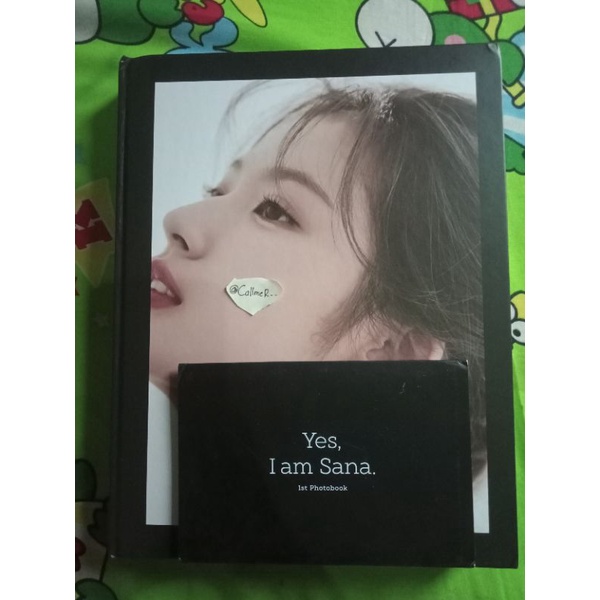 [Booked] Photobook Accordion Yes I am Sana Black Ver