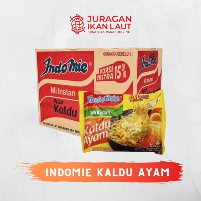 

Indomie Mi Instan Kaldu Ayam 1 Dus - Isi 40 Pcs