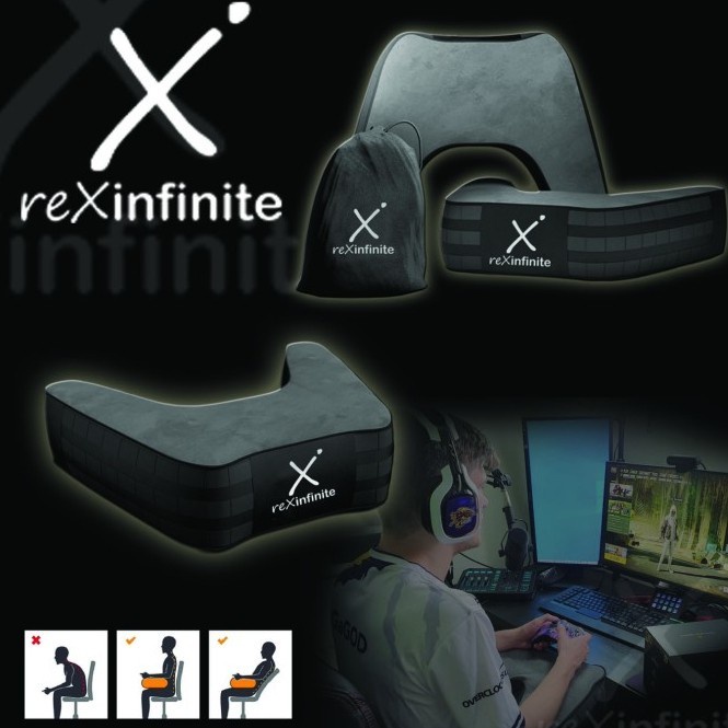 Kursi Rexinfinite Gaming Pillow Bantal Gaming Styrofoam
