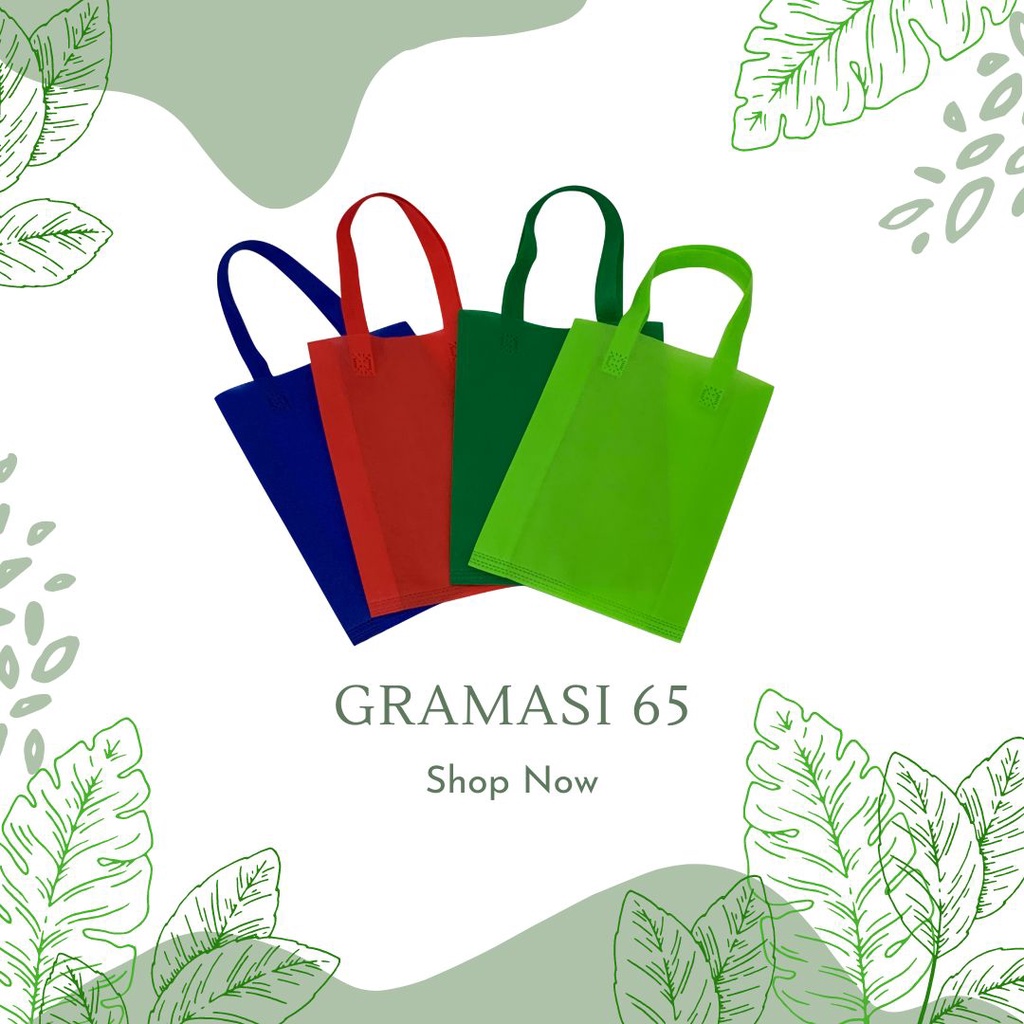 

Tas Spunbond goodie bag Souvenir Handle 25x35x8 ekonomis