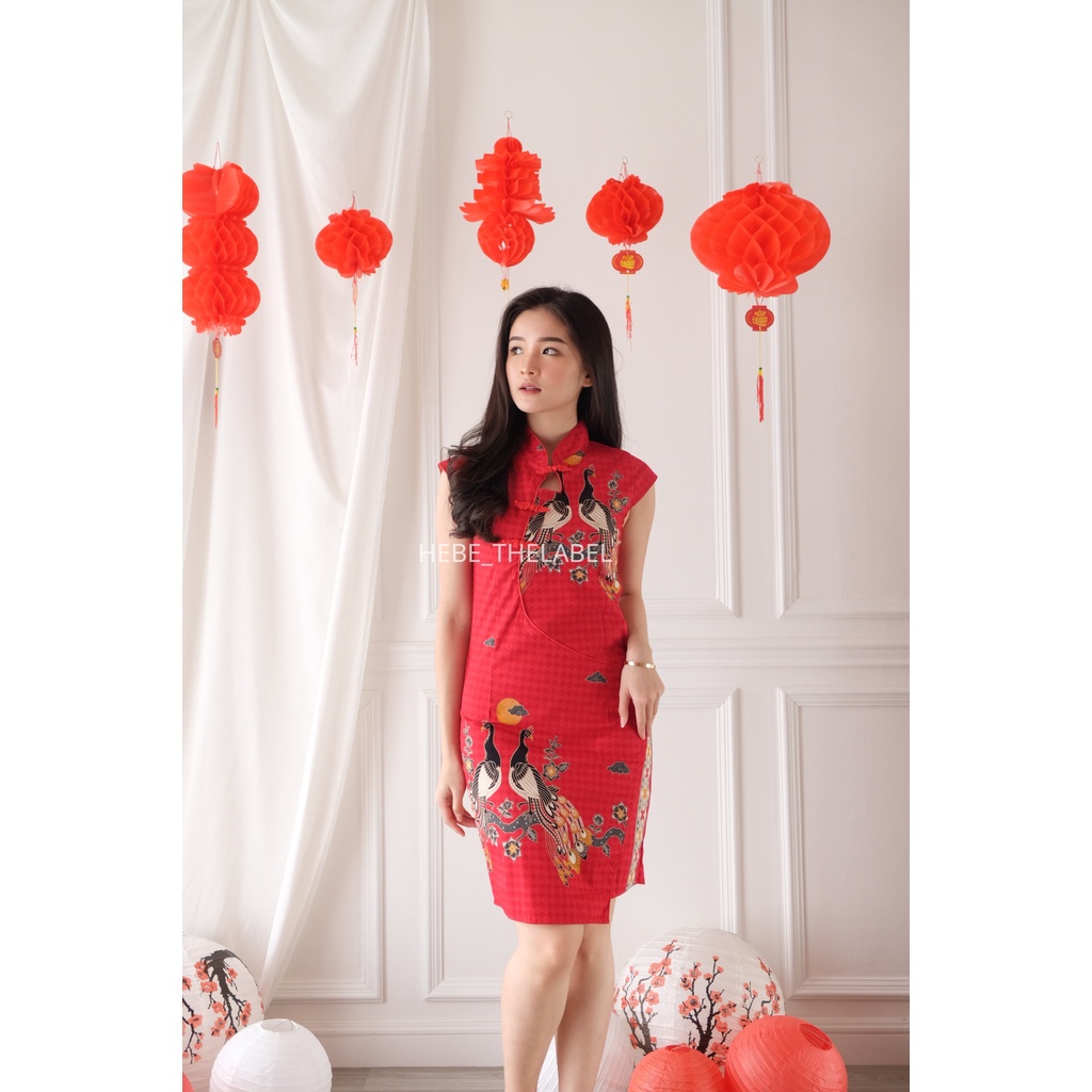 Ji-Ho Batik Cheongsam Chinese New Year