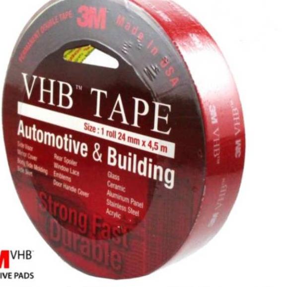 

[L-5]U ❤] 3M Double Tape VHB 12MM /24MM x 4.5MM-amanah