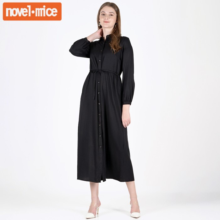 LE ROSETZ - GAMIS RAYON ROPE BLACK