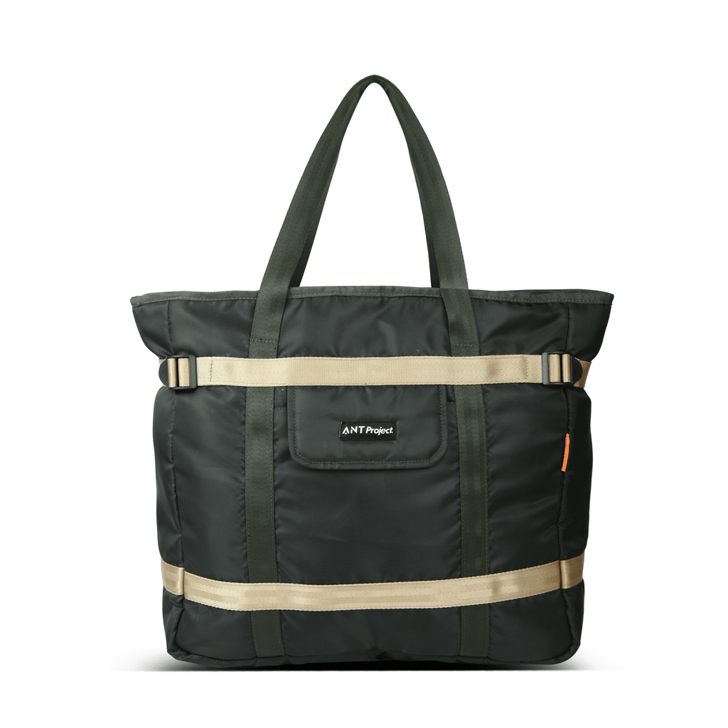 ANT PROJECT - Tote Bag FANCY Olive - Tas Jingjing