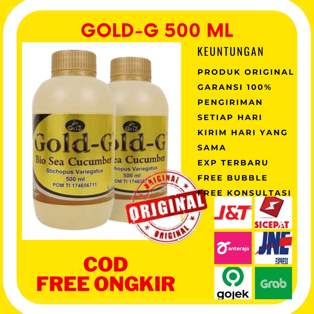 

JELLY GAMAT GOLD G 500ML100% ORIGINAL Suplemen Kesehatan Terbaik BPOM