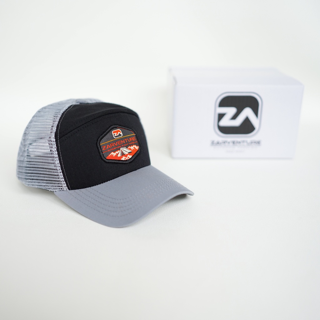 Zarventure Topi Trucker 95 Jaring Kanvas