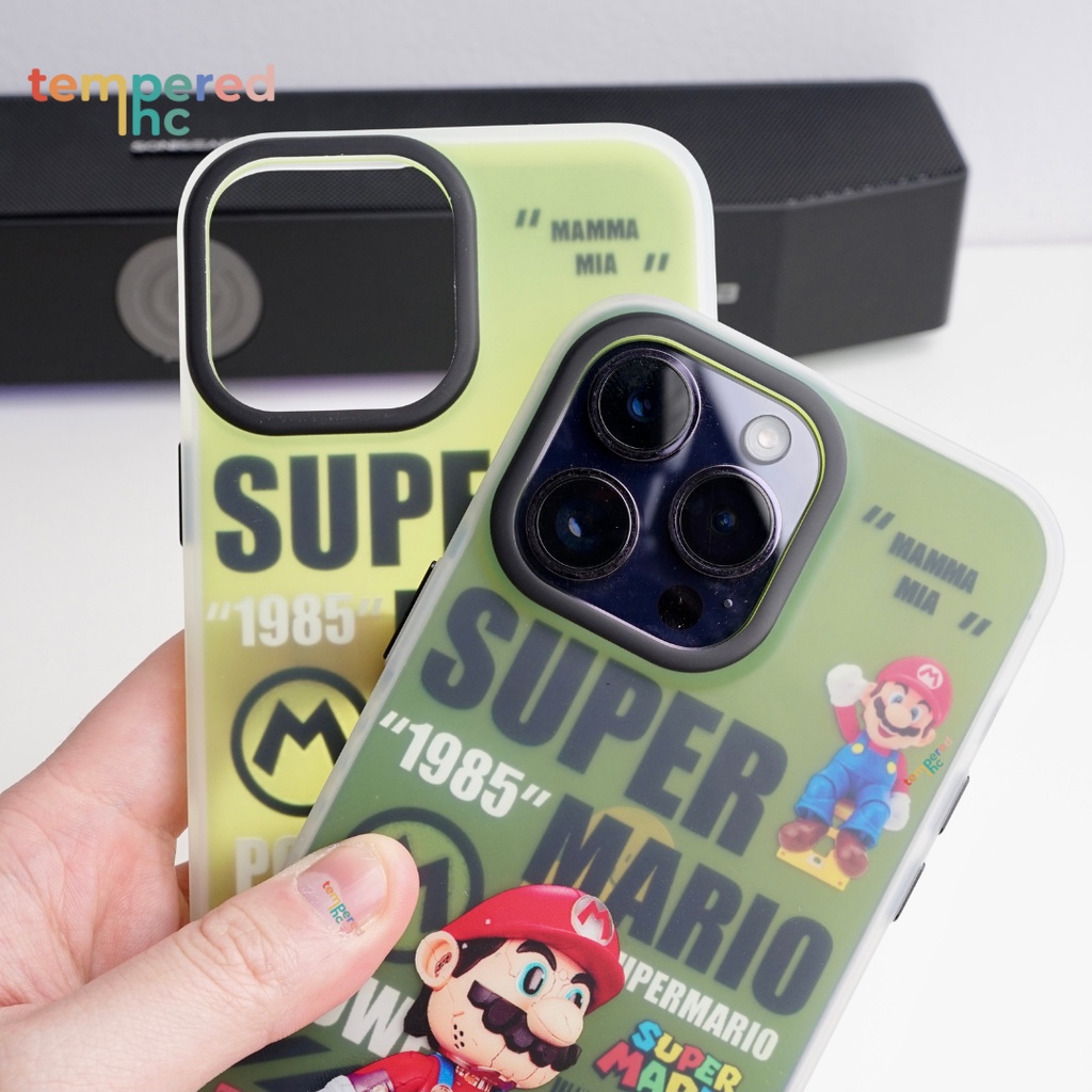 NEW !! SUPER MARIO Case Iphone ( Iphone 11-14promax Ready )