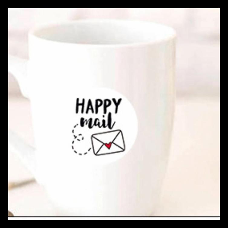 

STICKER PAKET HAPPY MAIL ISI 500 CUTTING STIKER VINYL ROL MURAH GROSIR BARU