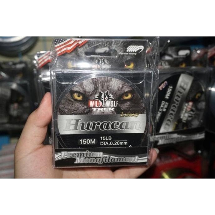 [Bayar DiTempat] SENAR PANCING HCN, HURACAN WILD WOLF