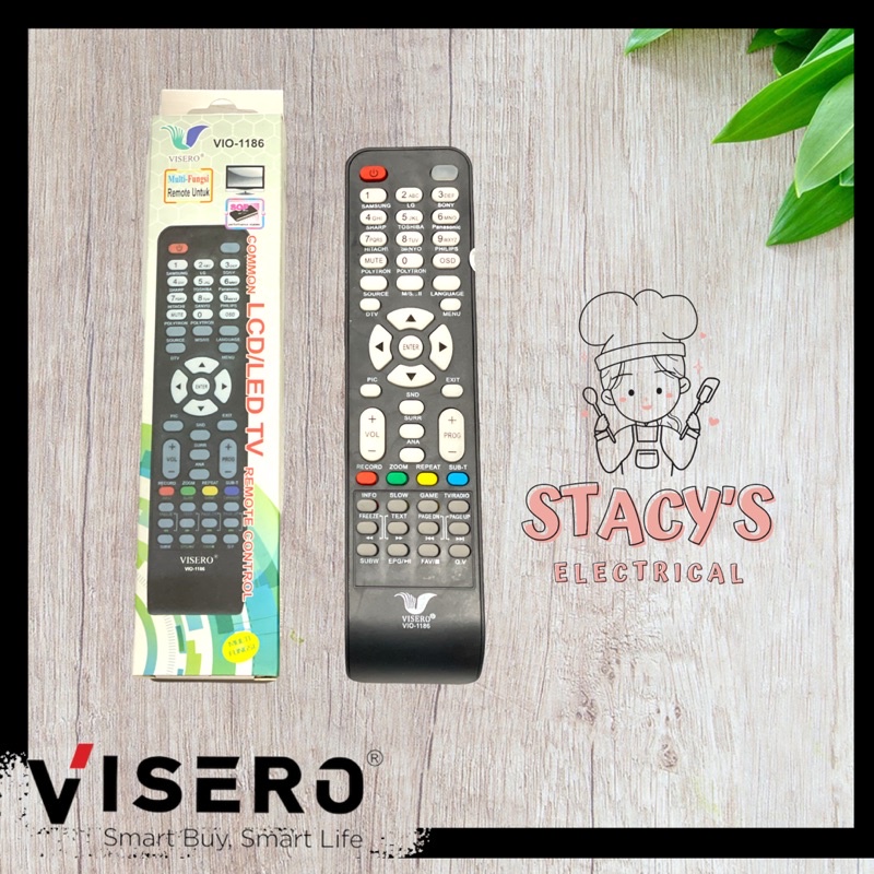 REMOTE TV LCD/LED MULTY VIO-1186