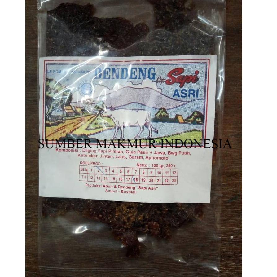 

[KODE PRODUK 6LVSC9775] DENDENG SAPI CAP ASRI 100 GRAM- ECERAN