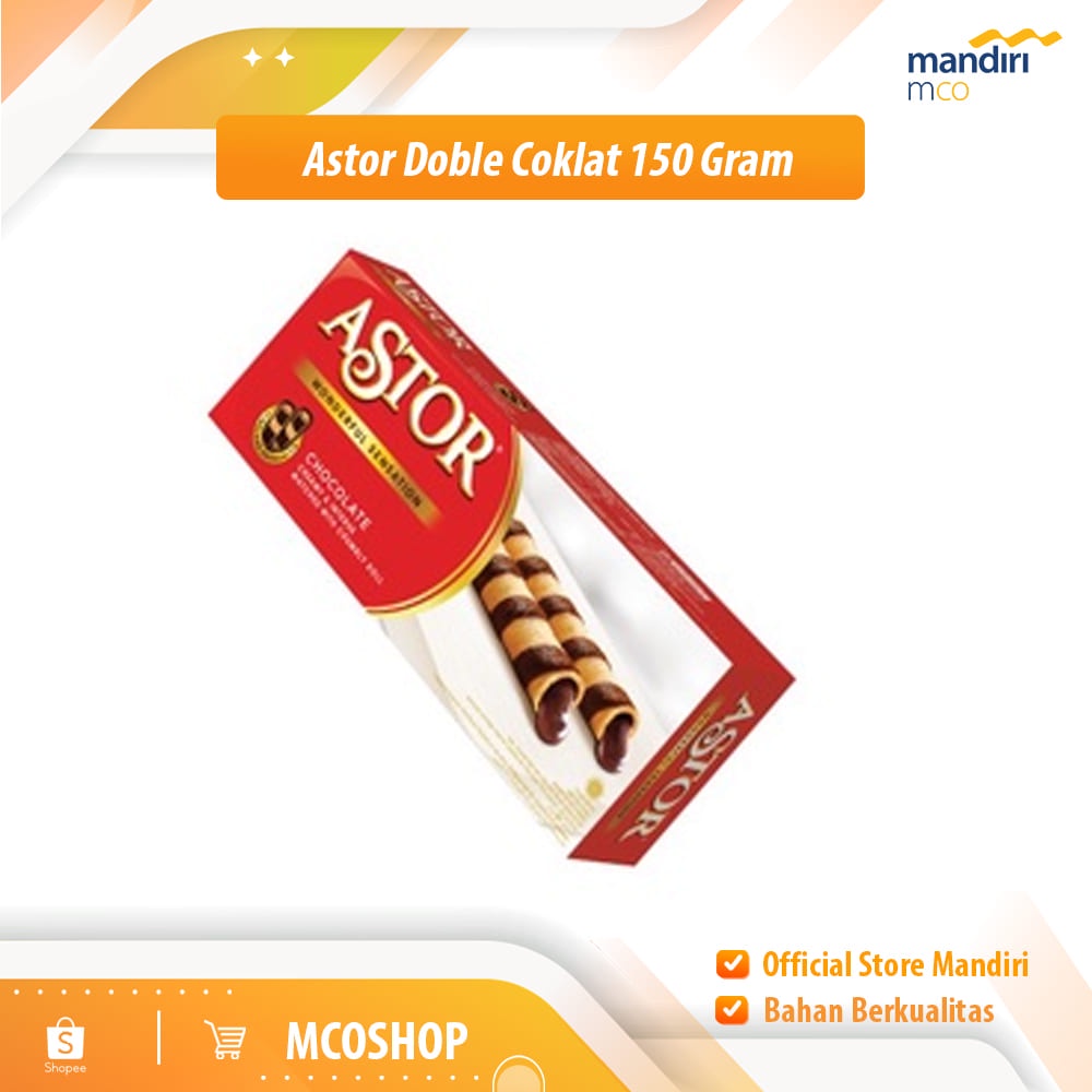 Astor Doble Coklat 150 Gram