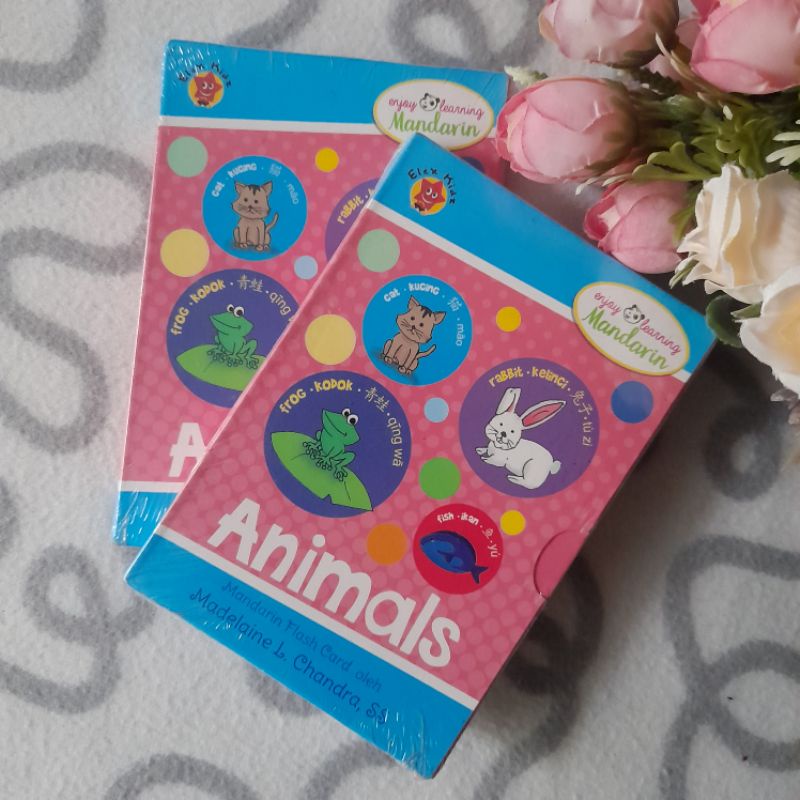 [ FLASHCARD ] enjoy learning mandarin : animals