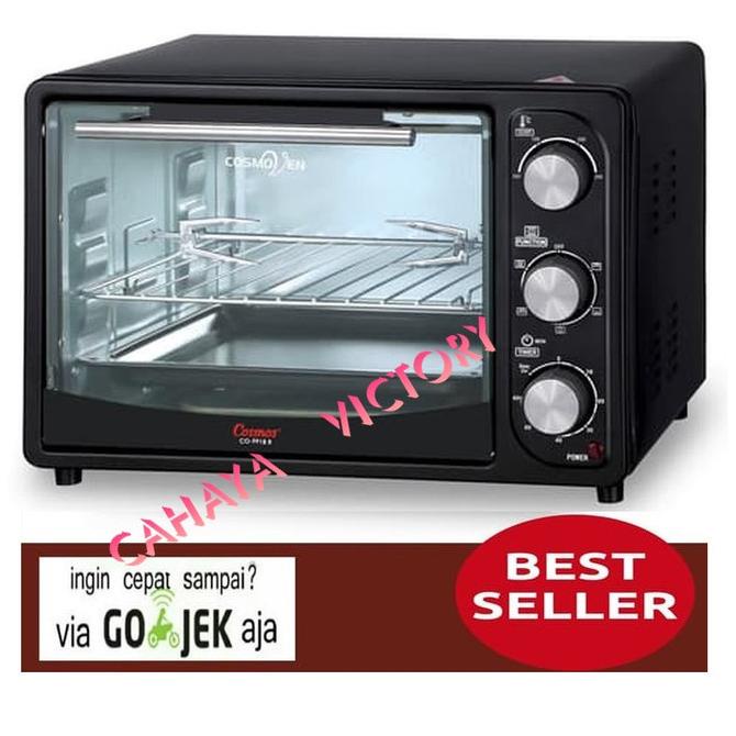 OVEN LISTRIK LOW WATT COSMOS CO-9918R - 18Ltr With Rotisserie 600W