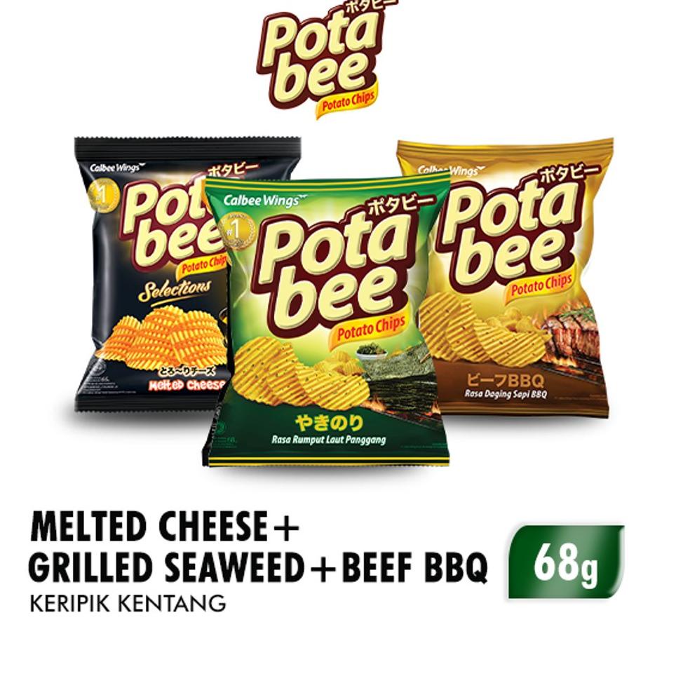 

Hot Item..!!! Potabee All Flavors (BBQ, Seaweed, Cheese) ⇾