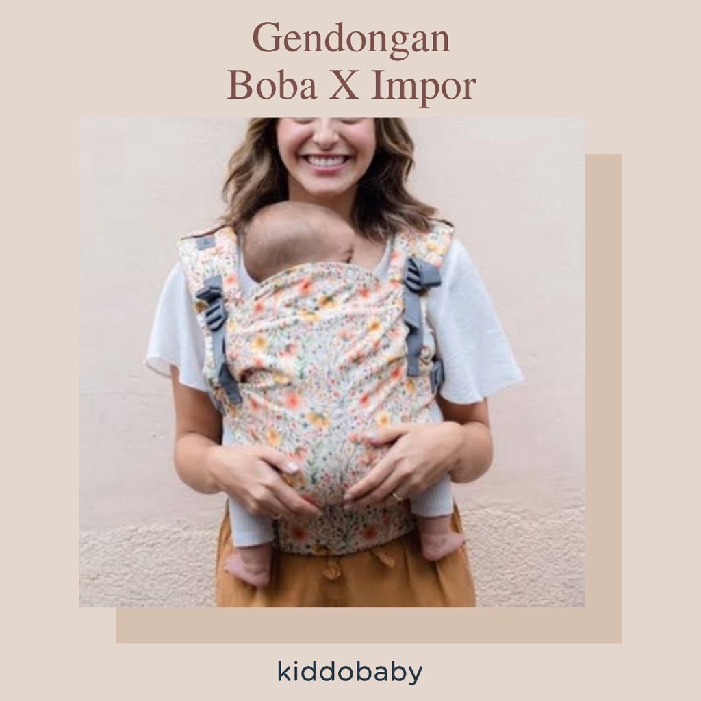 Boba X Baby Carrier | Gendongan Bayi