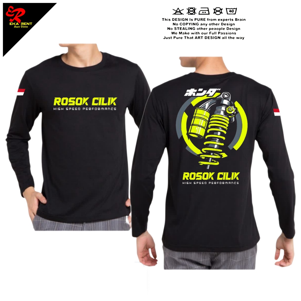 Kaos Rosok Cilik HEREX Lengan Panjang
