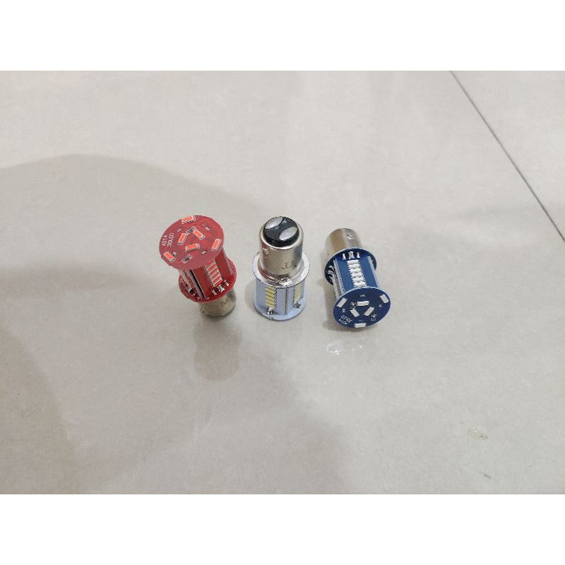 Lampu rem LED running 30 LED 2 mode Stoprem nyala terang