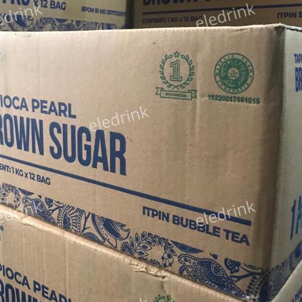

GRATIS ONGKIR✅ITPIN 12kg TAPIOCA PEARL Rasa PREMIUM Bubble Tea | Boba Milk Tea|RA4