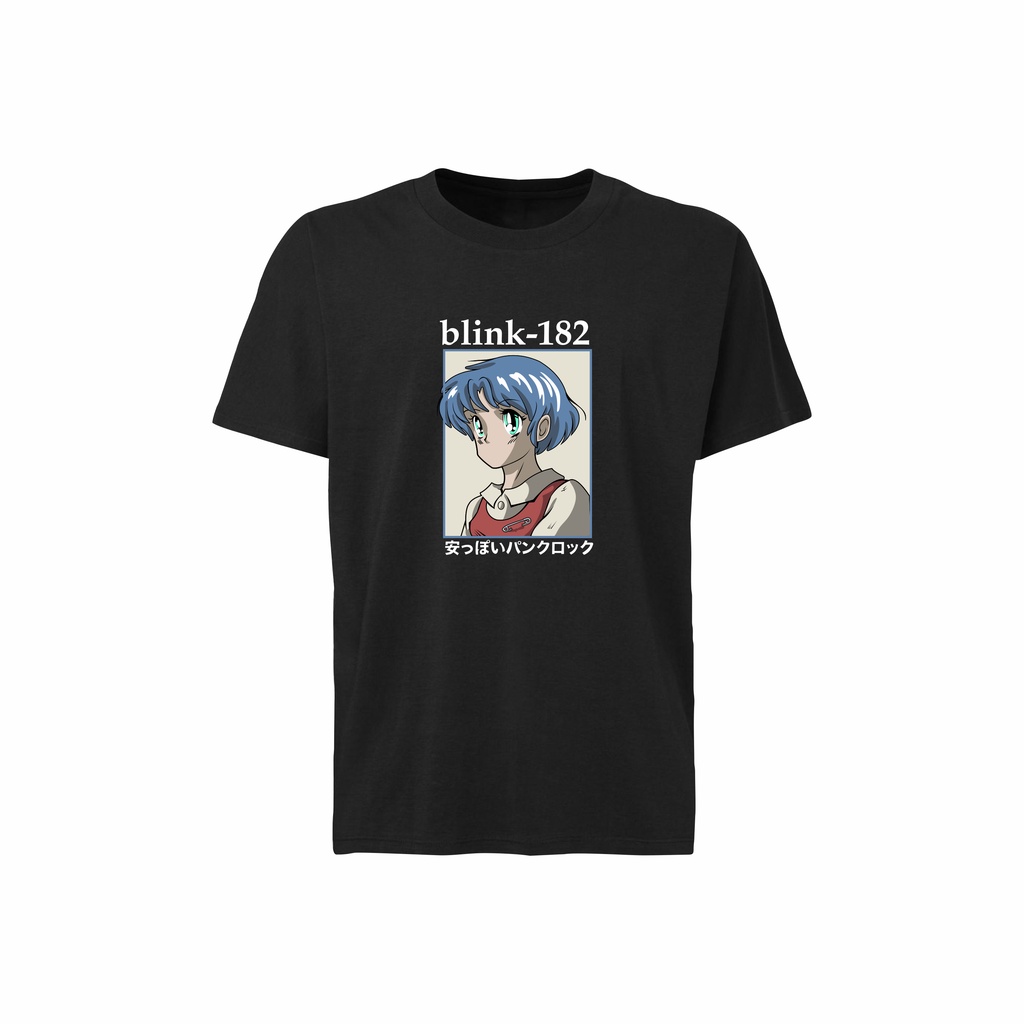 KAOS BLINK 182 ANIME KAOS BAND