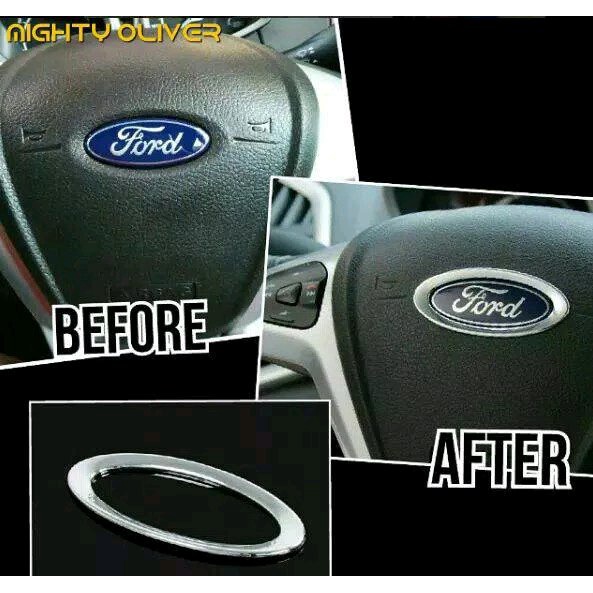 Bingkai Logo Stir Ford Ecosport Ford Fiesta Ford Evwrest Ford Focus