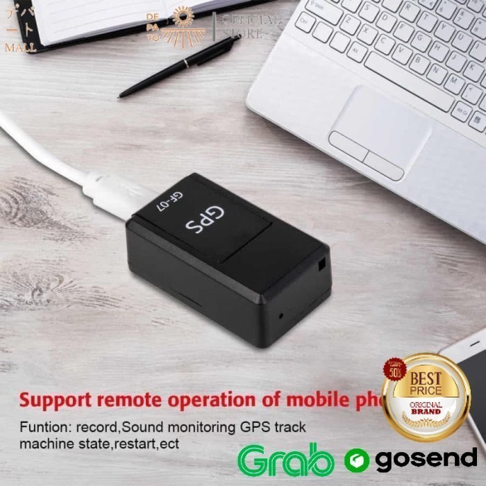 GPS GF-07 sistem pelacak GPS mini Tracker DP