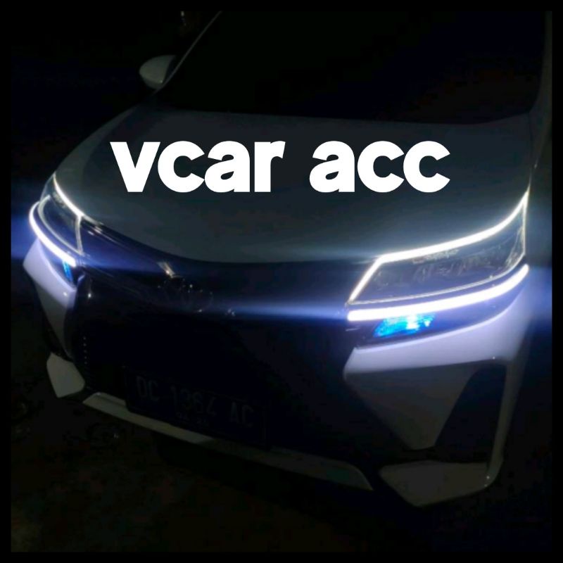 lampu led drl depan headlamp toyota grand avanza / veloz / great xenia 2019 2020 2021 + sen sein run
