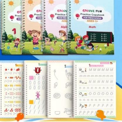 

LANGSUNG BELI [OBJ] Buku Sank 4IN1 Latihan Menulis Kaligrafi Sank Magic Practice Book Sank 0GF+