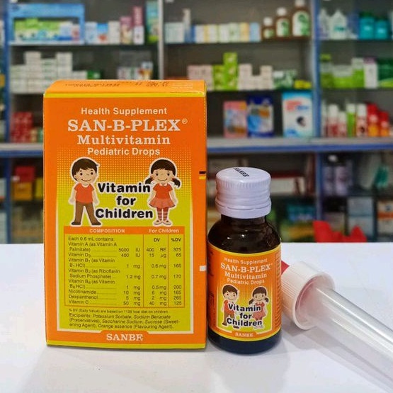San B Plex Drop SAN-B-PLEX Vitamin Nafsu Makan Bayi Multivitamin