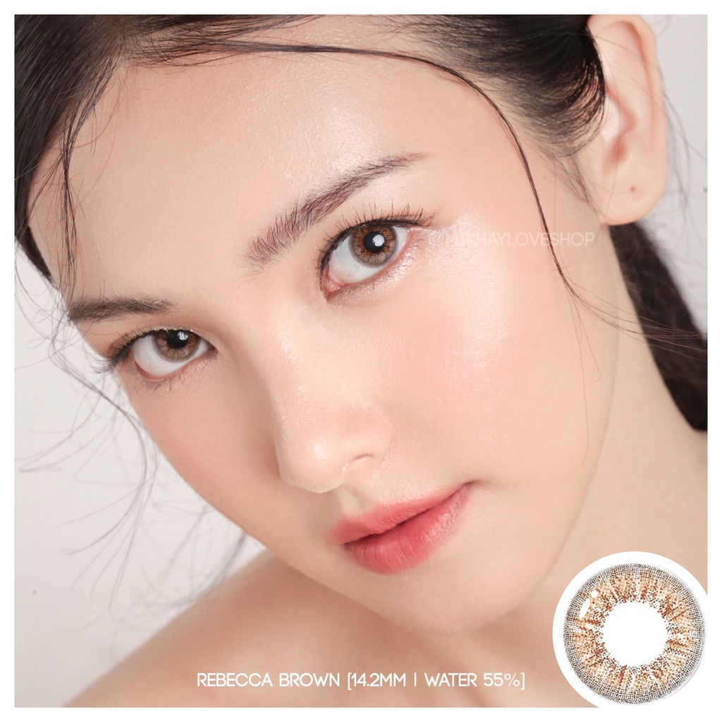 MIKHAYLOVESHOP Softlens Rebecca Brown | Kittykawaii