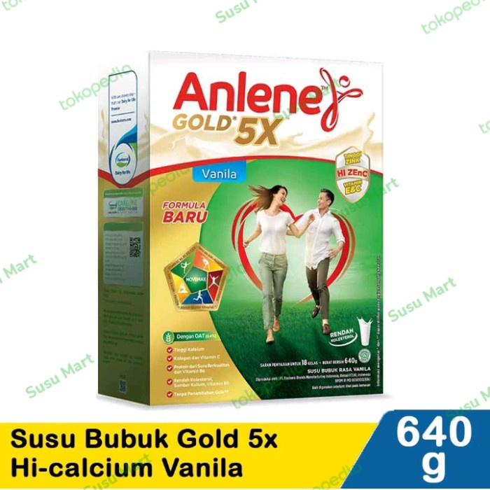 

[NEW] Anlene Gold Plus Vanila 650 gr