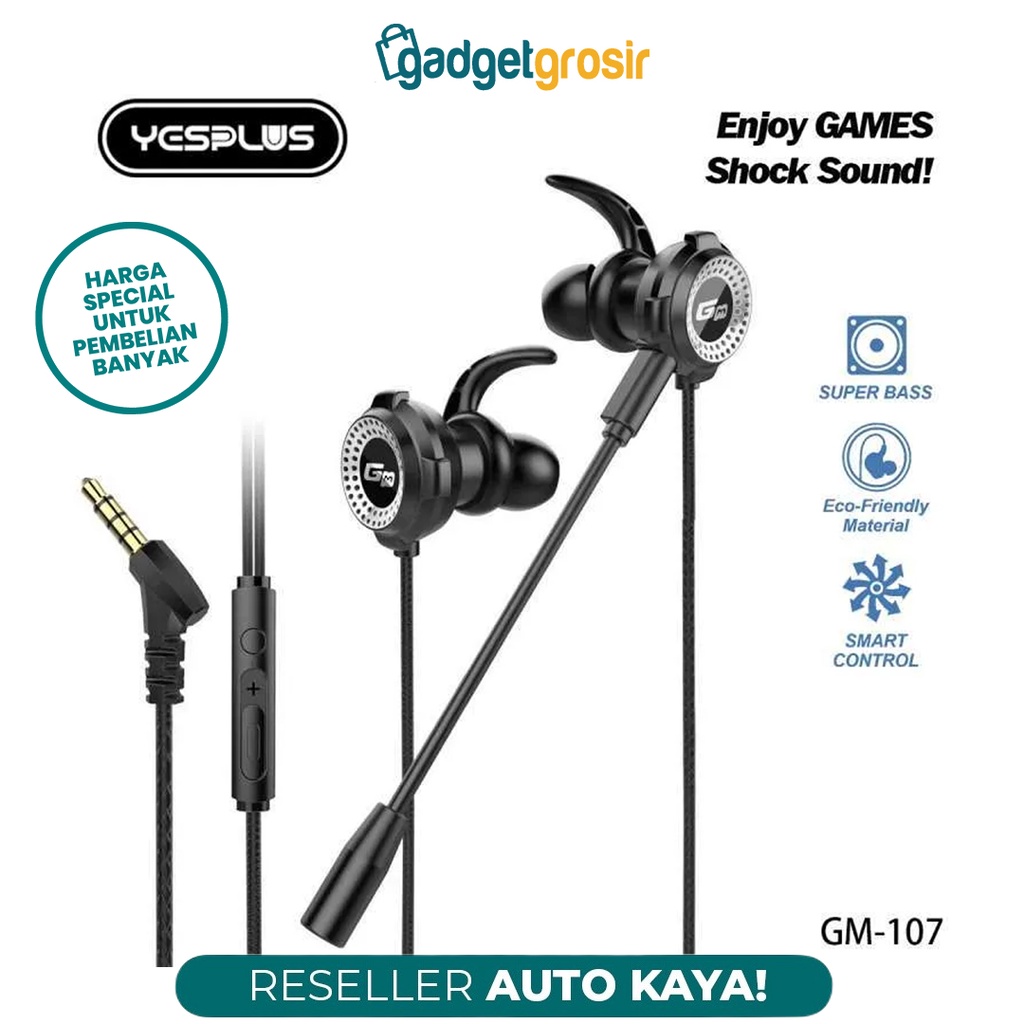 Headset Gaming YESPLUS GM-108 GM-107 Hetset Gaming Headset Gamer Headset Game Earphone Gaming