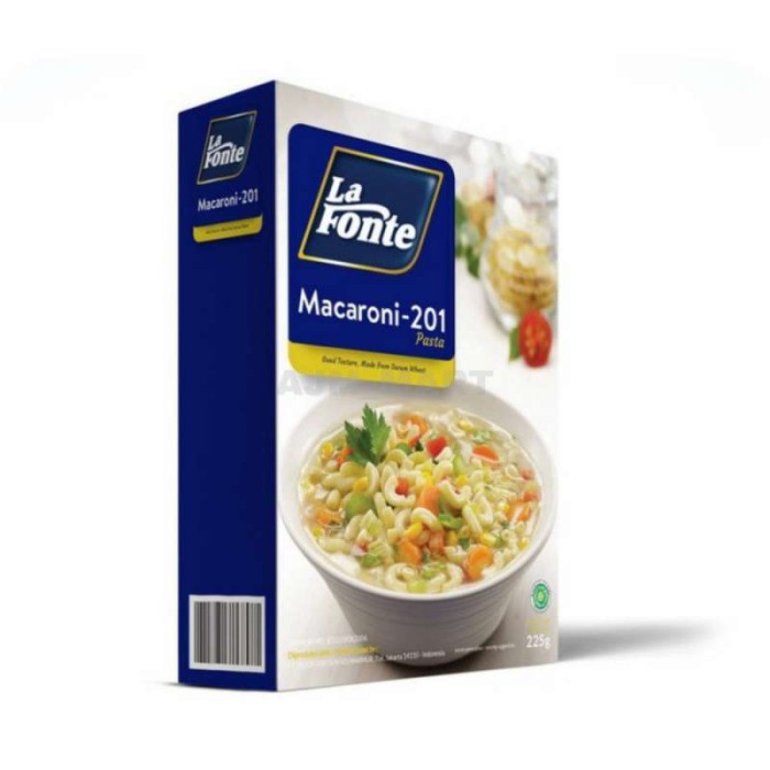 

La fonte macaroni 100% durum 225gr box