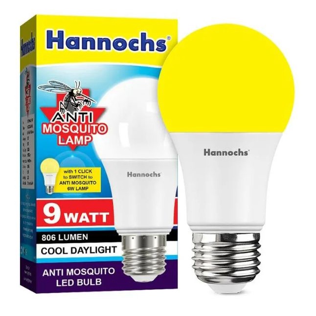 Lampu anti nyamuk / anti mosquito 9w &amp; 14w hannochs