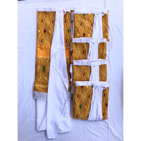 KAMEN SETENGAH JADI PUTIH KUNING ENDEK