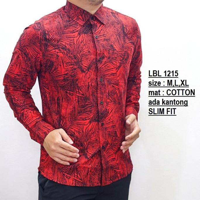 Cbl196 Kemeja Batik Pria Imlek Edition Baju Imlek Pria