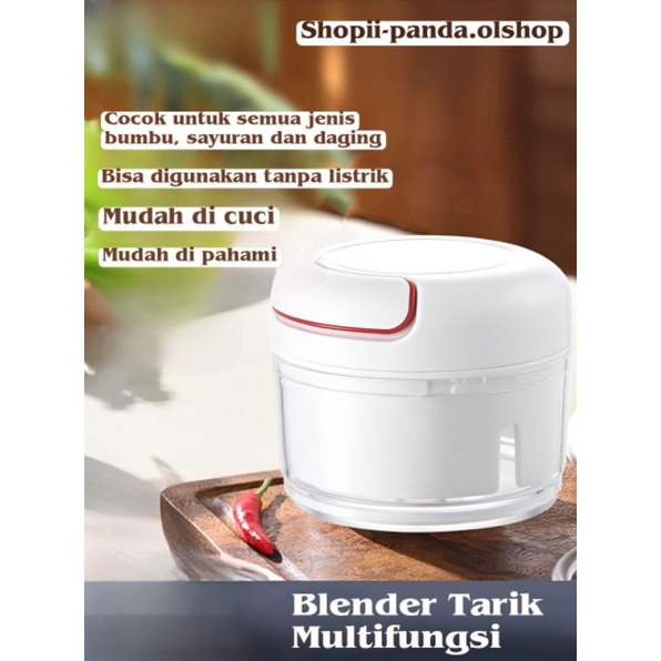 Blender Mini Tarik Speedy Chopper / Blender Tarik Manual  Speedy