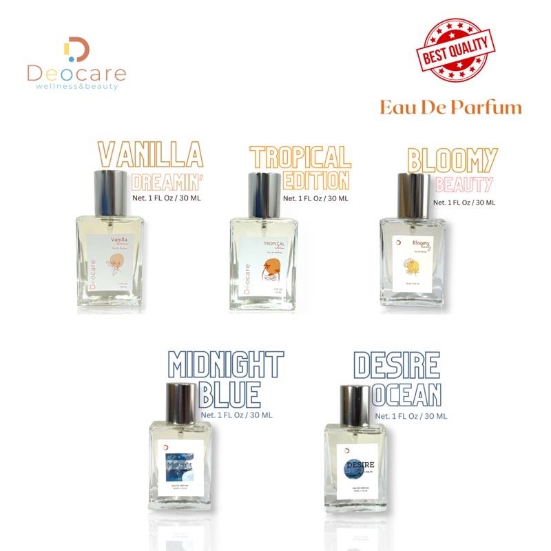 PARFUM TAHAN LAMA EAU DE PARFUM BY DEOCARE