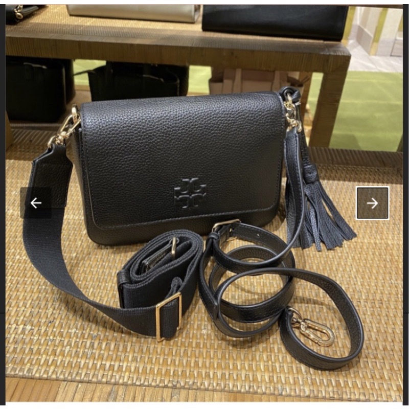 Tas TB original - Tory burch thea web flap crossbody