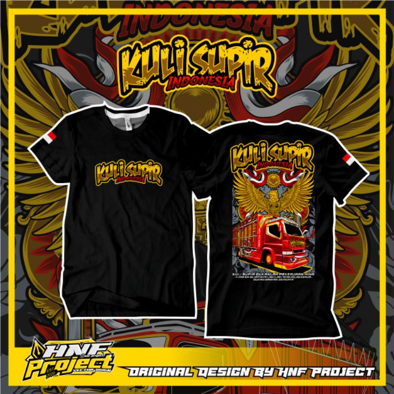 Kaos Truck Kuli Sopir | Kaos Truck | Kaos Truck Fashion | Kaos Truck Distro