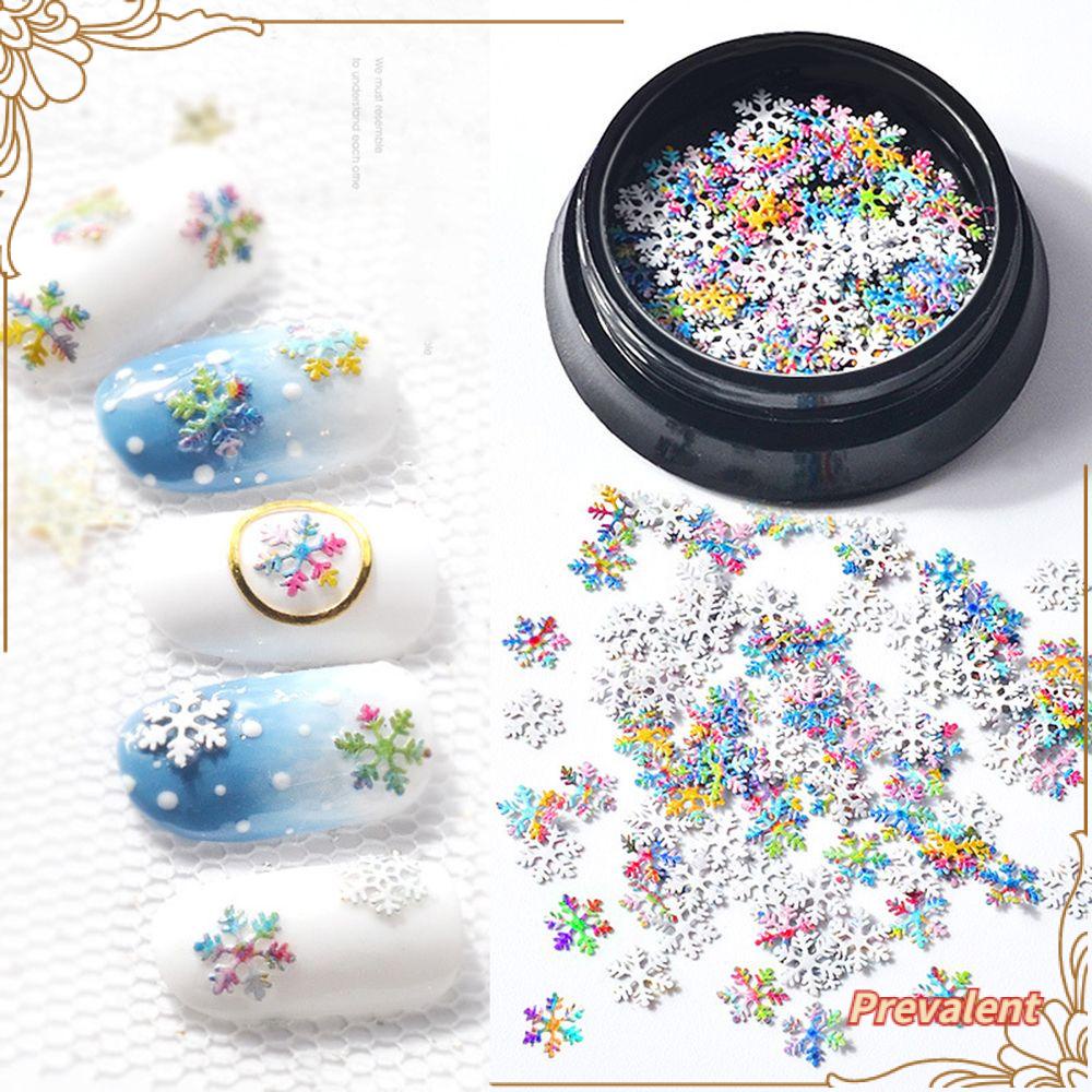 Preva Nail Sequin Fashion Stiker Payet Glitter Warna-Warni Serpihan