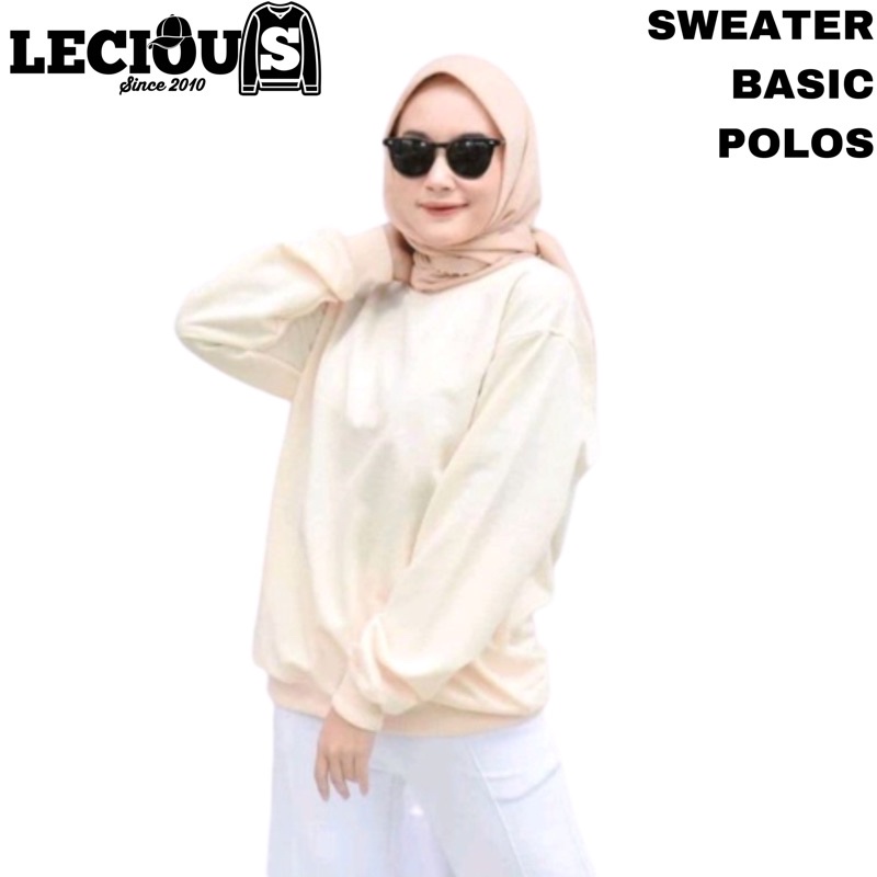 SWEATER BASIC POLOS UNISEX