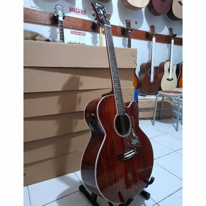 gitar akustik elektrik gibson rosewood