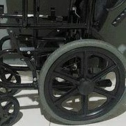 Ban mati + velg ukuran 16 diameter 32 cm - 32 , 5 cm kursi roda murah