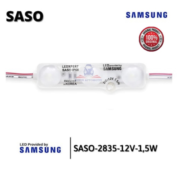 Lampu led motor mobil modul 3 mata SAMSUNG SMD 12 VOLT