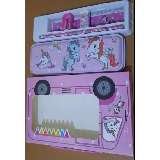 

Paket Alat Tulis/ Alat tulis set/ Study Set 4in1/ Stationery set Karakter Fancy 9588