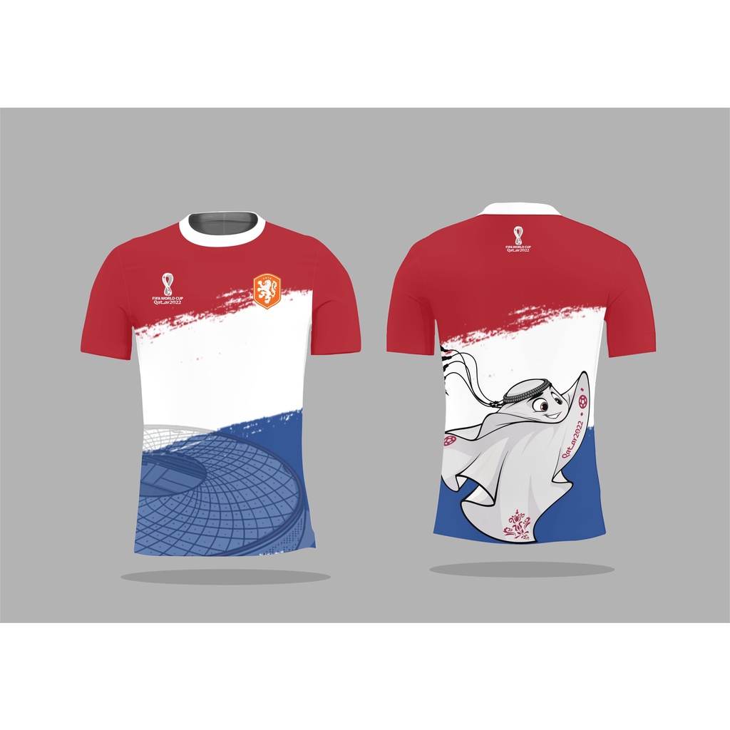 JERSEY FIFA WORLD CUP JERSEY NETHERLAND PRINTING SUBLIME