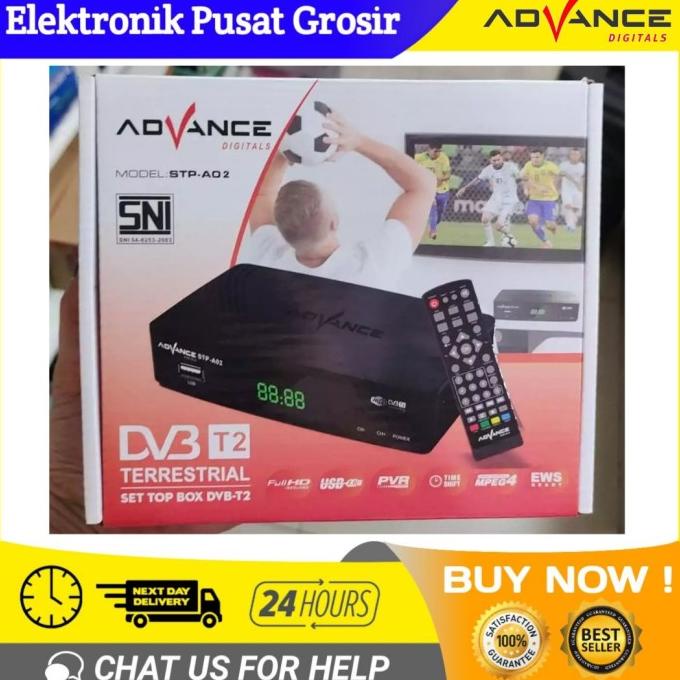 SET TOP BOX Tv Digital ADVANCE STB ADVANCE SUPER HD DVB-T2