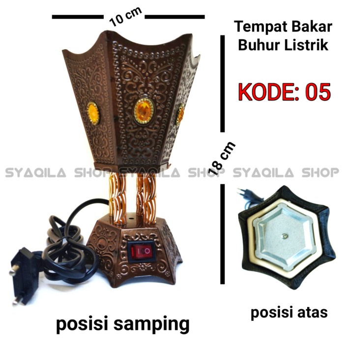 Tempat Bakar Buhur Listrik Pembakar Bukhur Elektrik Dupa
